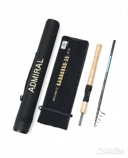 Спиннинг Admiral телескопический в жеском тубусе