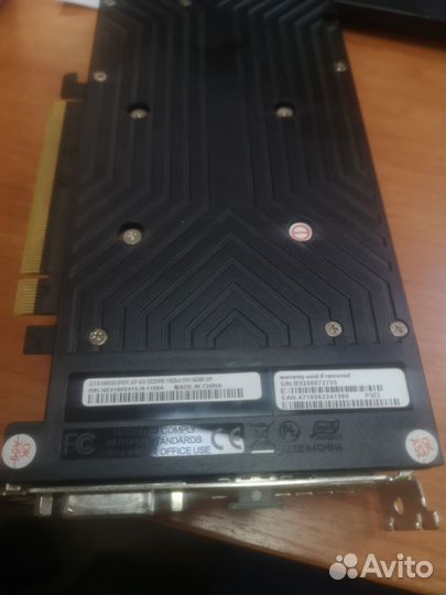 Palit GeForce GTX 1660 super Gaming Pro 6G