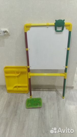 Детский мольберт доска для рисования (+подарок)