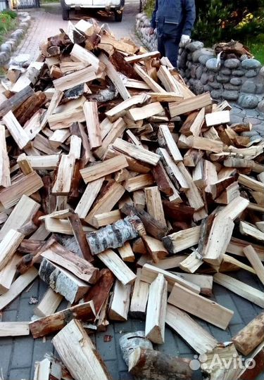 Дрова в укладку
