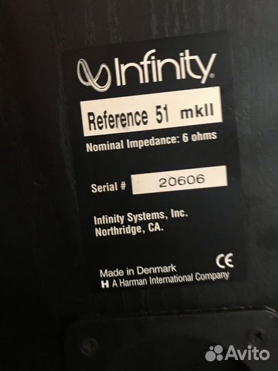 Infinity best sale reference 51