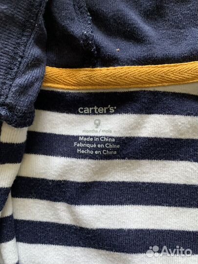 Слипы 2 шт carters 74 см