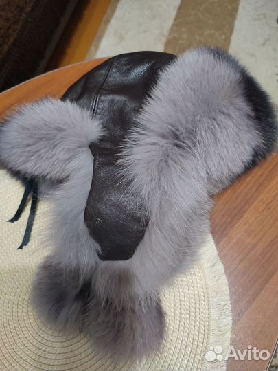 Шапка шлем зимняя