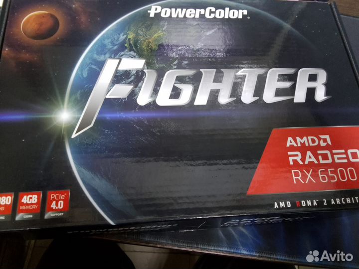 Видеокарта rx 6500 xt