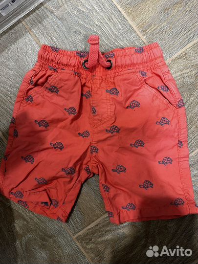 Шорты детские mothercare 86