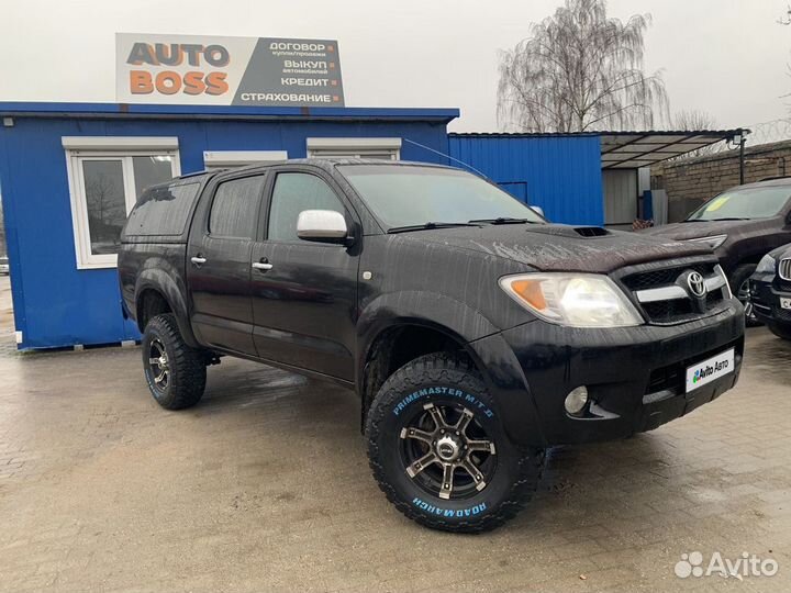 Toyota Hilux 3.0 AT, 2007, 348 000 км