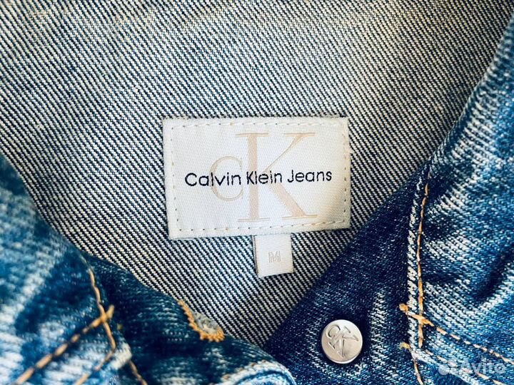 Calvin Klein джинсовая куртка М. Оригинал