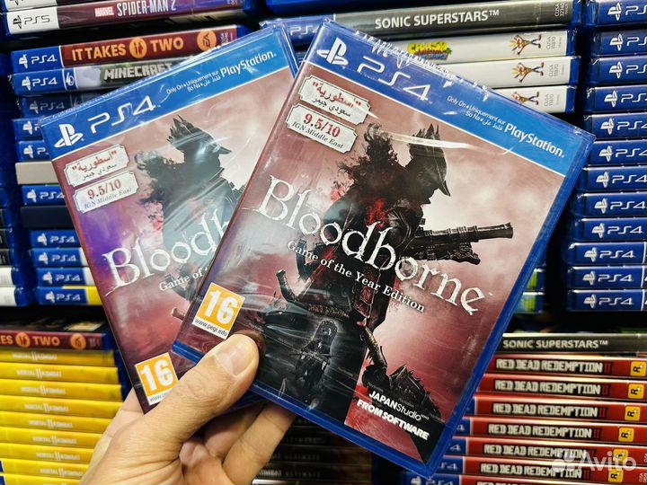 Bloodborne ps4 диск новый