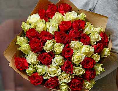 Букет из 51 розы с доставкой в Иркутске