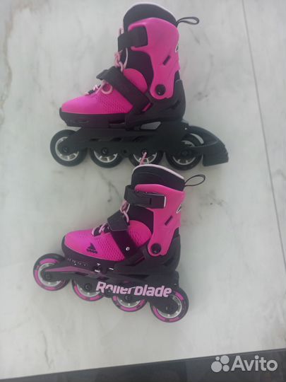 Ролики rollerblade детские раздвижные 28 32