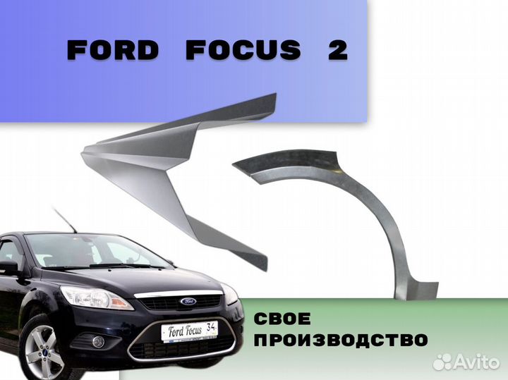 Задняя арка Ford Focus кузовные