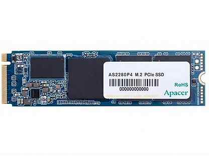 SSD жесткий диск apacer AP256GAS2280P4-1, PCI-E, M