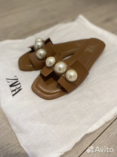 Шлепки Zara 37