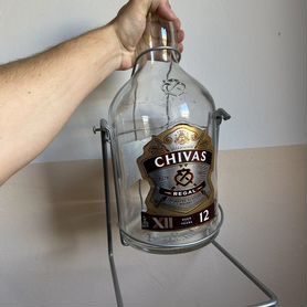 Пустая бутылка Chivas Regal 4,5 lites