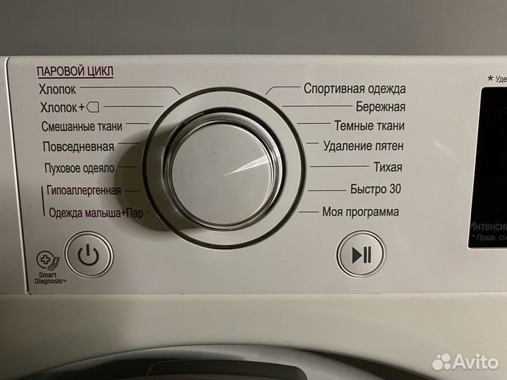 Стиральная машина lg с паром
