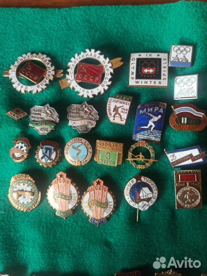 Знаки спартакиады, Олимпиады и спортивных обществ