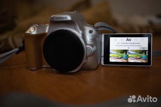 Зеркальный фотоаппарат canon