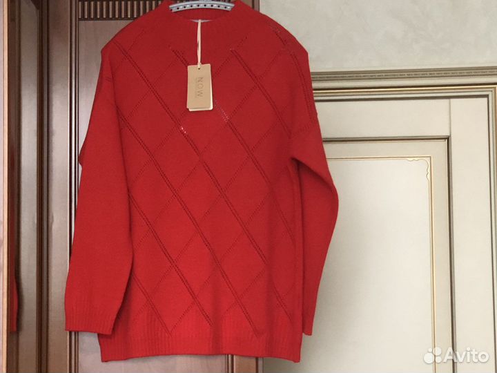 Кашемир/шерсть свитер Andrea Rosati Cashmere новый