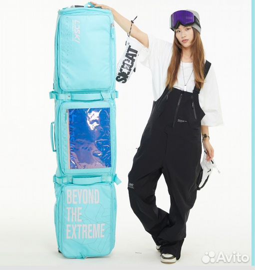 Чехол для сноуборда, лыж LDski Classic A. с колеса