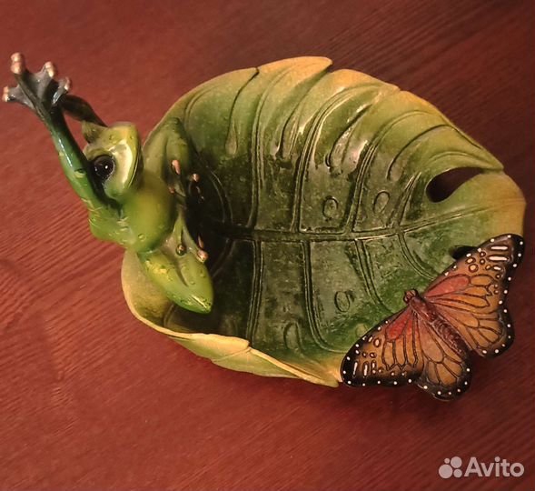 Лягушка подставка, тарелка