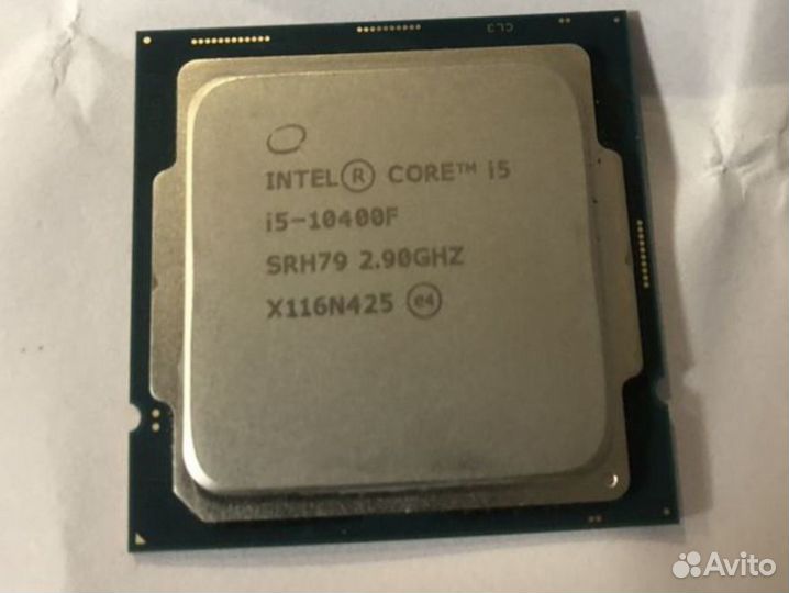 Процессор intel Core i5 10400
