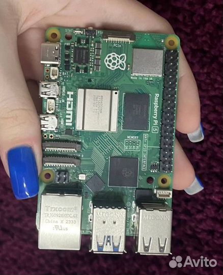 Raspberry Pi 5 8GB микрокомпьютер