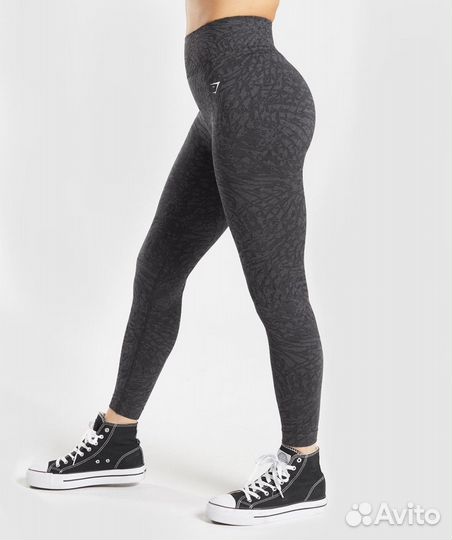 Gymshark adapt pattern seamless леггинсы бесшовные