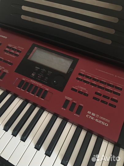 Синтезатор casio ctk 6250