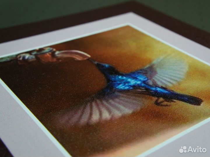 Холст с уф-печатью для оформления помещений