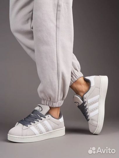 Adidas Campus 00s Grey (Luxe Качество)