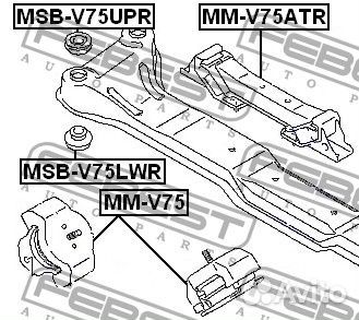 Втулка переднего подрамника