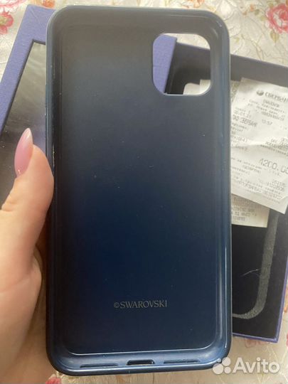 Чехол на iPhone 11 pro max swarovski