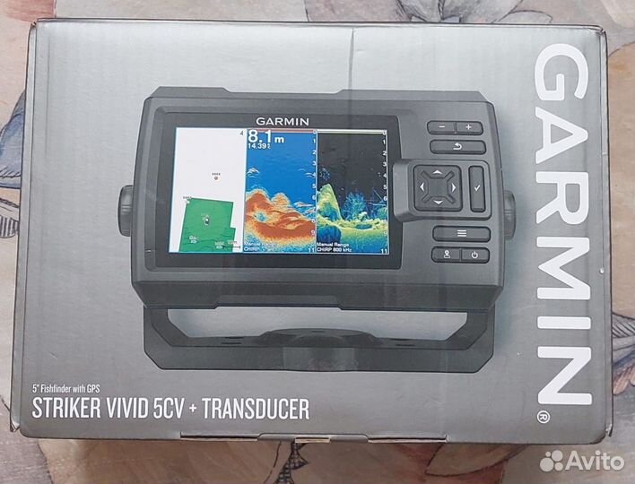 Эхолот garmin striker plus 5sv