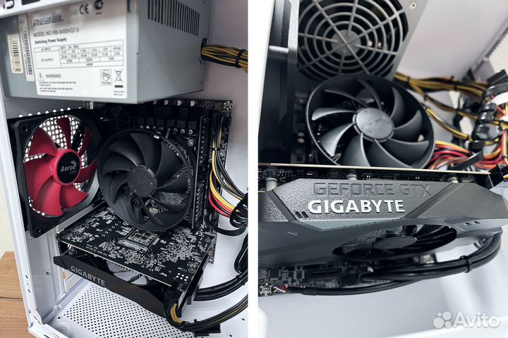 Игровой пк GTX 1650 + монитор