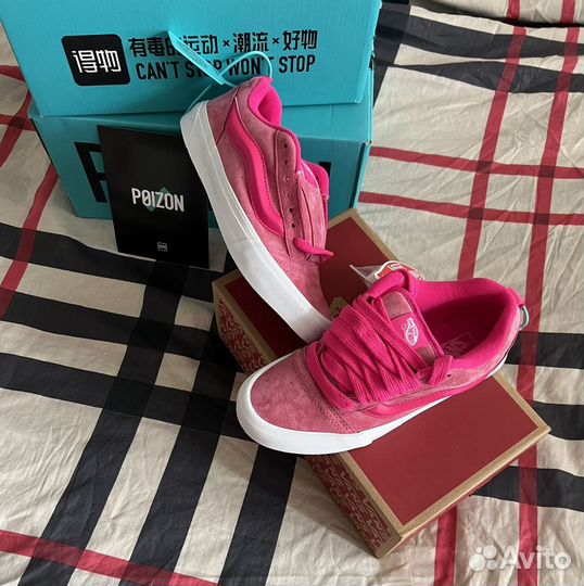 Vans Knu Skool pink оригинал