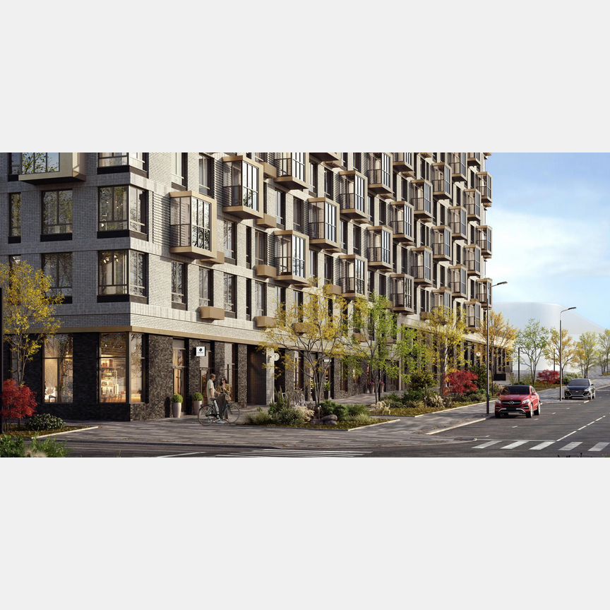 1-к. квартира, 48 м², 12/17 эт.