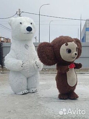 Мишка и чебурашка поздравление