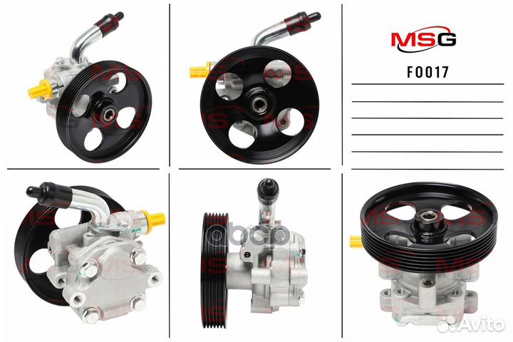 Насос гур новый Ford Fiesta 2001-2007, Ford Fusion