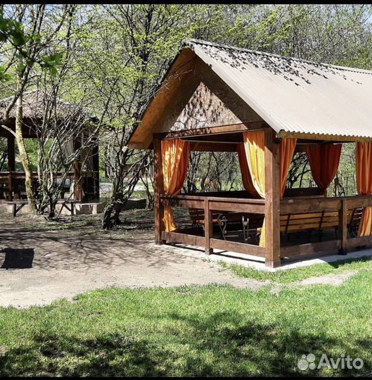 Аренда беседки на белой речке сезон открыт