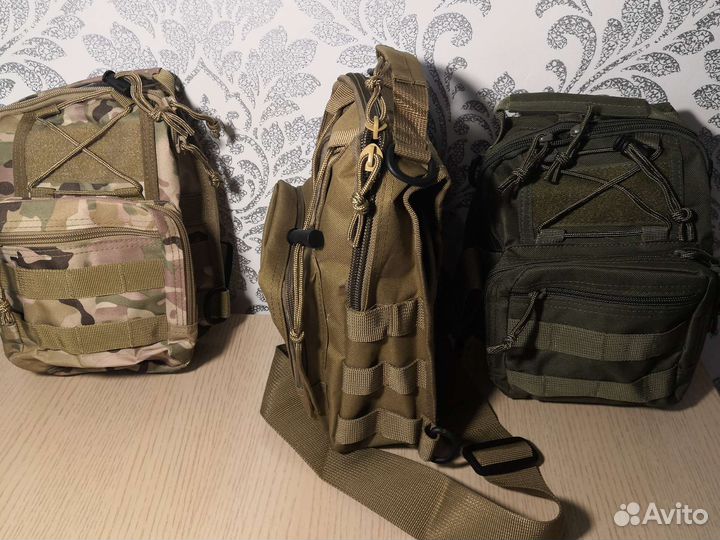 Сумка плечевая тактическая