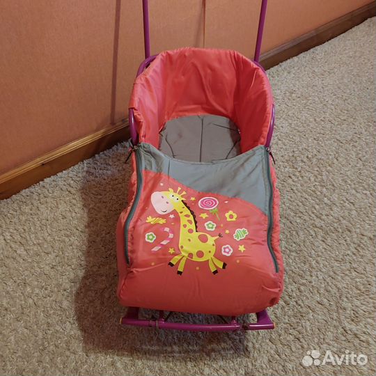 Санки коляска ника