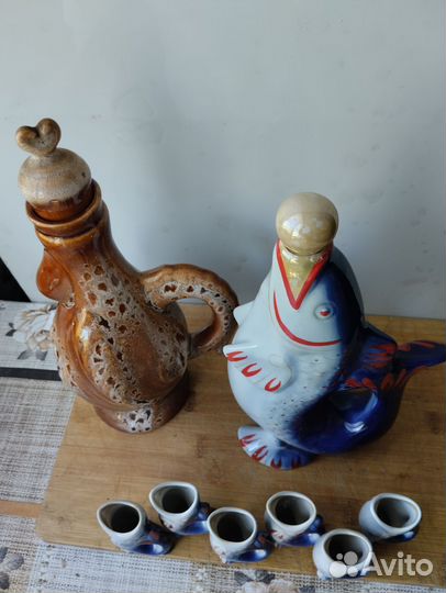 Штофы и графины СССР