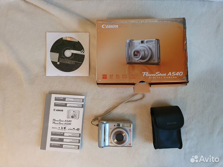 Фотоаппарат Canon PowerShot A540