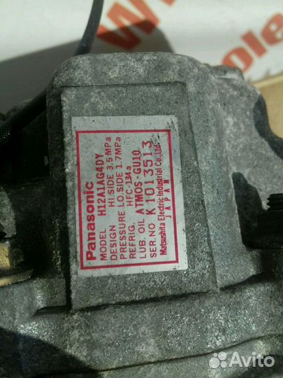 Компрессор кондиционера mazda 3 1.6л BK, BL