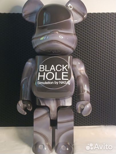 Bearbrick 70см 1000% Black hole (чёрная дыра)