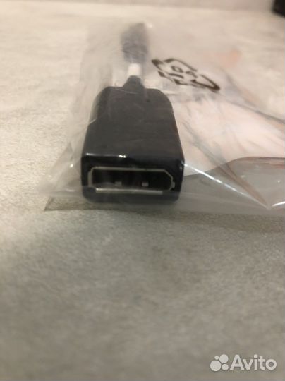 Переходник mini DisplayPort- DisplayPort dell