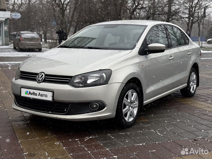 Volkswagen Polo 1.6 AT, 2014, 265 482 км