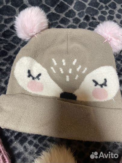 Шапки пакетом для девочки