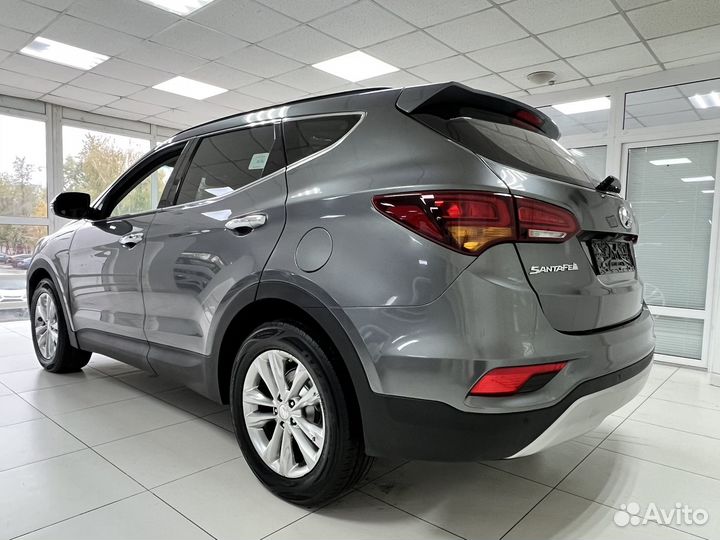 Hyundai Santa Fe 2.0 AT, 2017, 164 000 км