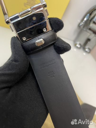 Мужской кожаный ремень Burberry